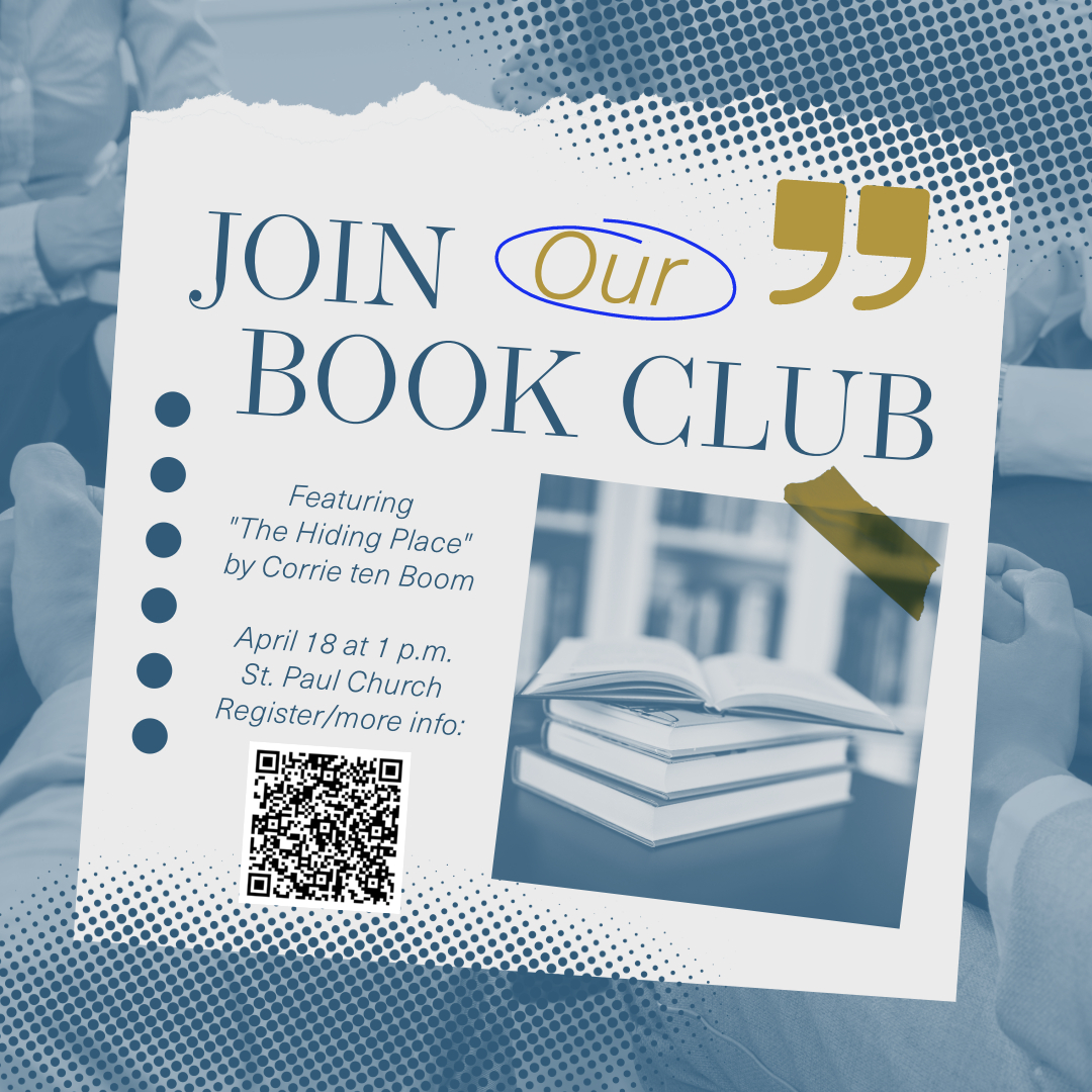 Apr. 18: Parish Book Club Inaugural Meeting